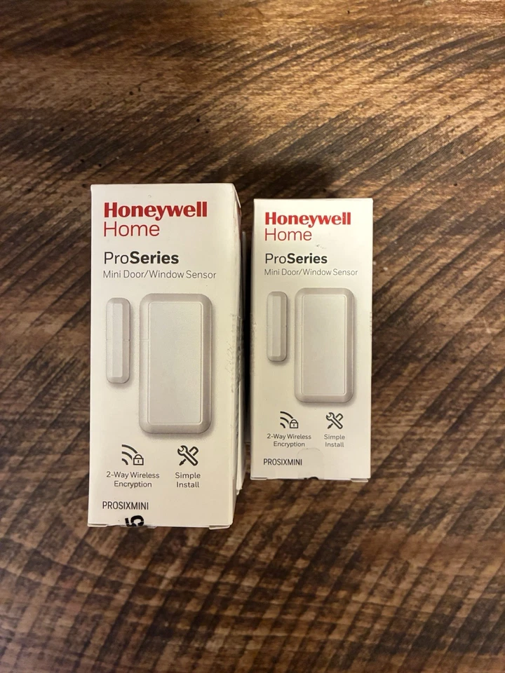 Mini sensor inalámbrico de puerta/ventana de 2 vías Honeywell PROSIXMINI ProSeries Resideo Foto 1 de 1