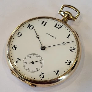O95 1920 MINTY HOWARD SERIES 7 ORIGINAL 14k G. F. “EXTRA” CASE MODEL 1912! - Picture 1 of 21