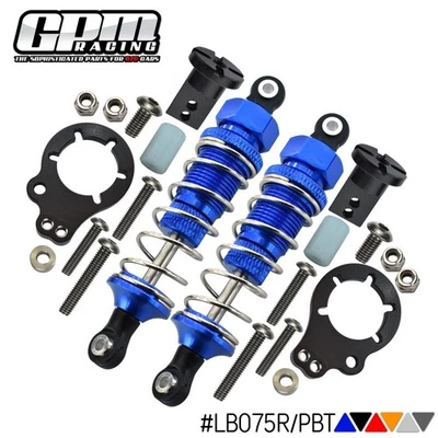 GPM Alloy Rear Adjustable Damper 75mm & Protector Mount For TAMIYA Lunch Box - Image 1 of 4