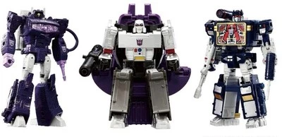 Transformers Dramatic Capture Series Nemesis Bridge Megatron Shockwave Soundwave Foto 1 de 4