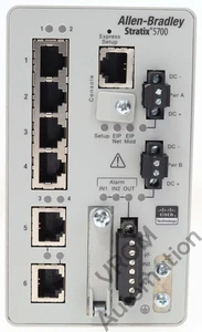 Surplus Allen Bradley 1783-BMS06TL/A Switch, Ethernet, Stratix 5700, 6 Fast Eth - Foto 1 di 5