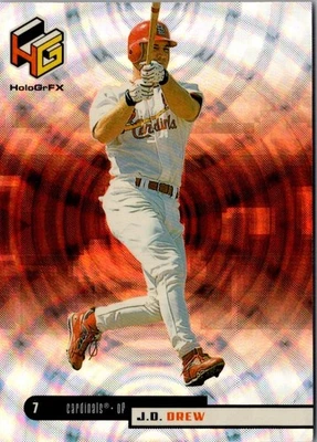 1999 Upper Deck HoloGrFX J.D. Drew #49 St. Louis Cardinals Baseball Card - Image 1 of 2