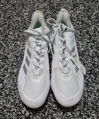 Men's adidas Icon Boost cleats. White low top. Size 14 (US) Model S23847 - Image 1 of 4