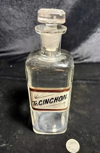 Apothekerflaschenetikett unter Glas - Bild 1 von 7