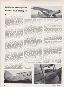 Rapporto aereo Bellanca Sesquiplane 3/3/2024t - Foto 1 di 1