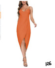  Womens Sexy Backless Maxi Dress Sleeveless Spaghetti Straps Cocktail Dress XL