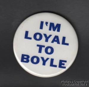 1969 United Mine Workers Präsidentschaftswahl Tony Boyle Pin Pinback Button - Bild 1 von 1