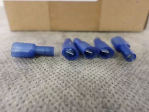 1000 Scotchlok Male Disconnect Nylon Insulated MNG14-187DMIX Spade, 16-14 Gauge - Picture 1 of 4