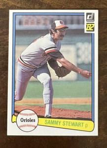 Sammy Stewart 1982 Donruss Baseball 457  Baltimore Orioles