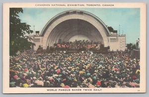 Canadian National Exhibition Venue, Famous Bands, Toronto Canada, Postcard TS-24 - Bild 1 von 2