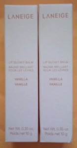 Lot Of Two Lineage Lip Glowy Balm - Vanilla - 0.35 OZ. - Picture 1 of 2