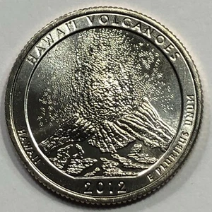 2012 P&D - Hawaii Volcanoes National Park ATB Quarter Dollar Set - Picture 1 of 4