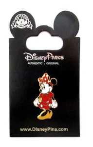 WDW 1999 MINNIE MOUSE PIN - POLKA DOT DRESS AND BOW WITH YELLOW SHOES - #1129 - Picture 1 of 3