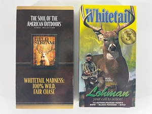 Deer Hunting VHS 2 Lot - Whitetail Madness - Whitetail Challenge 5 - Picture 1 of 7