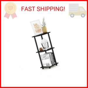Furinno Turn-N-Tube Scaffale Multiuso Espositore Angolare a 3 Livelli, Espre - Foto 1 di 2