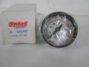 United by Newcorp Pressure Gauge Model NO. 199 0-150 LB/in2 - Picture 1 of 2