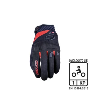 GUANTI FIVE RS3 EVO BLACK/RED (S) - Foto 1 di 1