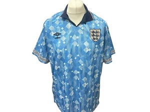 1990 1992 England Away Football Shirt XL Jersey - Picture 1 of 6