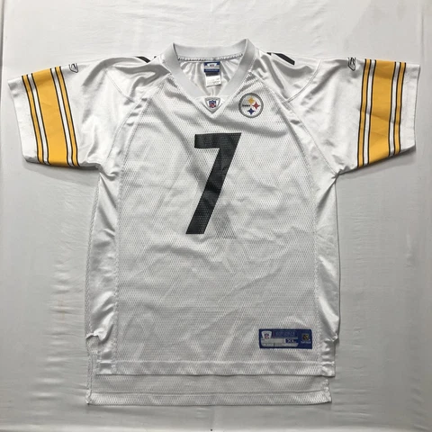 NFL Ben Roethlisberger Pittsburgh Steelers Reebok On Field Jersey Youth XL Cover