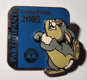 WALT DISNEY WORLD - 2005 - UNITED WAY - THUMPER - CAST MEMBER TEILNEHMER PIN - Bild 1 von 2