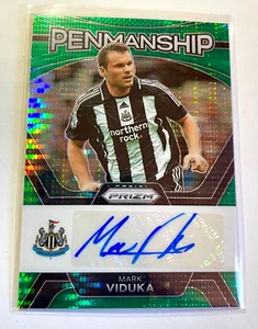 Newcastle U Mark Viduka 2023-24 Prizm Premier League Green Pulsar Auto Autograph - Picture 1 of 1