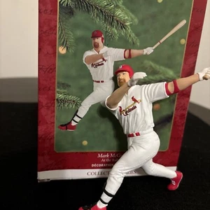 2000 Hallmark Andenken Ornament Mark McGwire "At the Ballpark" Neu geöffnete Verpackung - Bild 1 von 2