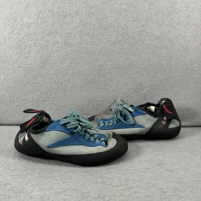 Red Chili Spirit Climbing Shoe Womens 6.5 EU 37.5 Blue Suede Lace Up Mens 5.5 - Image 1 of 4