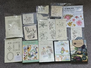Assorted Joanna Sheen & Thomas Kinkade Paper Crafting Stamps and CD ROM's - Picture 1 of 1