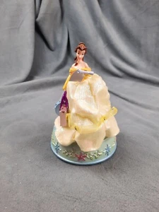 Gemmy Industries Disney Music Box BELLE 2 Chrtmas songs w/ handbags 7.5" - Picture 1 of 9