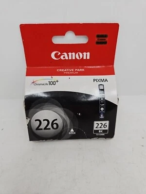 Canon 226 Black Ink Cartridge, CLI-226BK.  Genuine.  New and Sealed. - Image 1 of 4