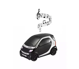 Cassa Speaker Bluetooth Forma Auto Smart Stereo TF USB AUX Portatile Led QYX233 - Foto 1 di 6