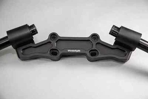 KAWASAKI 2009-2011 ER-6N WOODCRAFT CLIPON PLACA ADAPTADORA - 35mm - Imagen 1 de 10