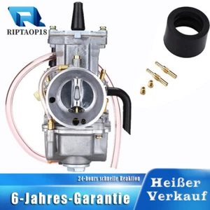 34mm Flachschieber Smoothbore Vergaser für Mikuni TM34-2 Carburetor Carb DE - Bild 1 von 6