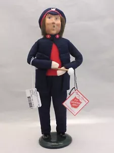 Byers Choice Carolers 1996 Salvation Army 13" Man Drummer - Signed New w/ Tags - Picture 1 of 5