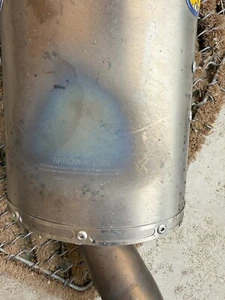 Triumph Daytona 675 Arrow Silencer and Baffle - Picture 1 of 7