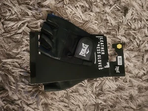 Everlast Leather Fitness Gloves,size Large - Picture 1 of 3
