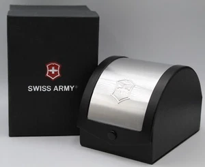 Victorinox Swiss Army Wristwatch Metal Display Storage Case & Box Only-NO WATCH - Picture 1 of 13