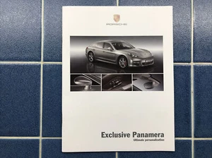 2009 Porsche Panamera Exclusive Showroom Advertising Sales Brochure RARE!! L@@K - Picture 1 of 7