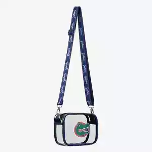 Borsa a tracolla trasparente NCAA Florida Gators Stadium Team Stripe di FOCO - Foto 1 di 2