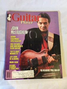 Guitar Player Magazine 1985 Vintage mailed to SUNN Musical Co. 09/85 McLAUGHLIN  - Picture 1 of 4