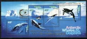 Australian Antarctic Territory Stamp L97b - Whale, Dolphin - Picture 1 of 1