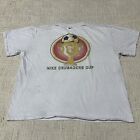 Vintage Team Nike Men’s XL Crusaders Cup Soccer Graphic Double Sided Gray
