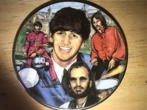Mini placa coleccionable Ringo Starr (Beatles) 3,25" Gartlan EE. UU. 1996 - Imagen 1 de 9