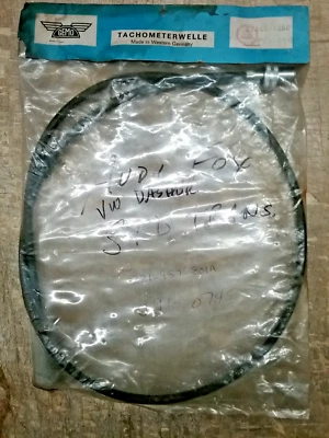 Cable velocímetro tablero Audi Fox VW '70-'75 #: 321-957-801A Foto 1 de 2