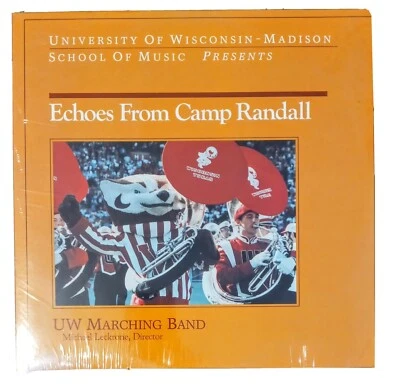 University of Wisconsin LP Vinyl Michael Leckrone Echoes Camp Randall 1983 NEW - Image 1 of 2
