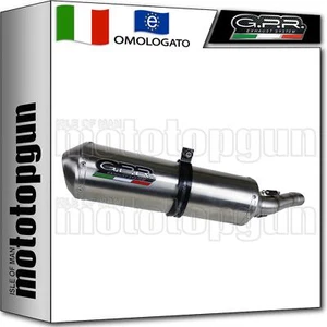 GPR SCARICO COMPLETO OMOLOGATO HOM SATINOX YAMAHA WR 400 F 1998 98 1999 99 - Foto 1 di 2