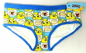 Cartoon Network Adventure Time Jack N Finn Stack Hipster Panties Underwear Women - Picture 1 of 2