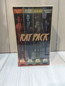 The Rat Pack 4 VHS Videos Documentary A&E True Stories Of The Pack New Sealed - Picture 1 of 5