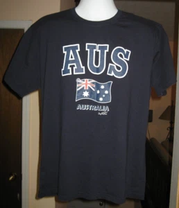 Joey Roo Graphic AUSTRALIA T-Shirt Large Navy - Bild 1 von 5