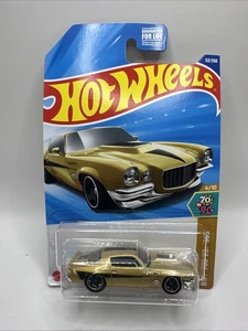 Chevy Camaro RS GOLD 53/250 HOT WHEELS '70 - Imagen 1 de 2